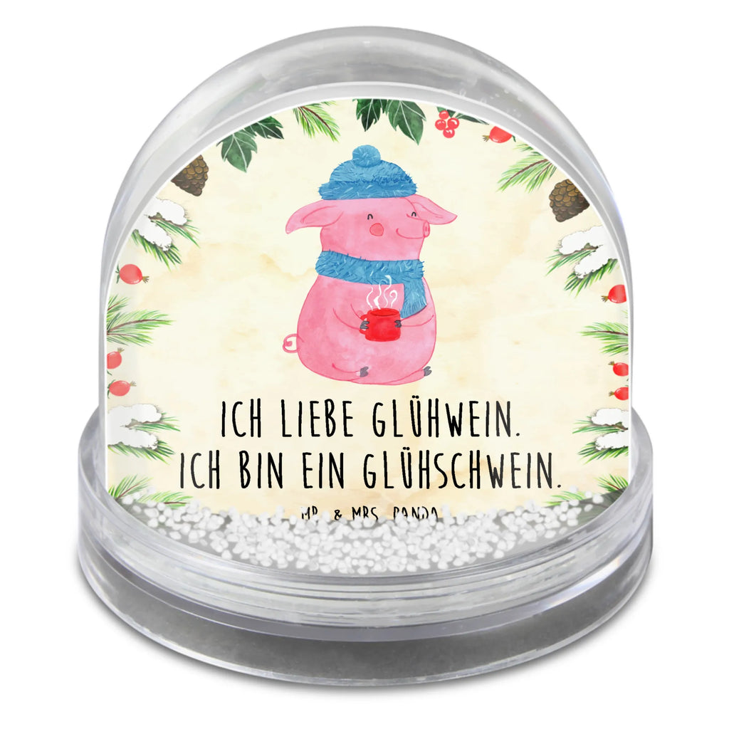 Schneekugel Schwein Glühwein Schneekugel, Schüttelkugel, Wunderkugel, Winter, Weihnachten, Weihnachtsdeko, Nikolaus, Advent, Heiligabend, Wintermotiv, Glühschwein, Glühwein, Weihnachtsmarkt, Punsch