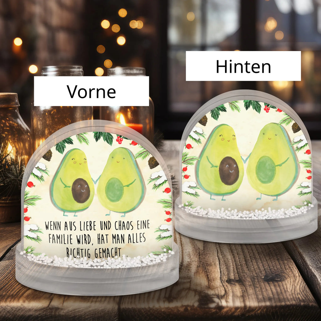 Schneekugel Avocado Pärchen Schneekugel, Schüttelkugel, Wunderkugel, Avocado, Veggie, Vegan, Gesund, Avocuddle, Liebe, Schwangerschaft, Familie, Babyshower, Babyparty, Hochzeit, Kinder, Avocados, Geburt