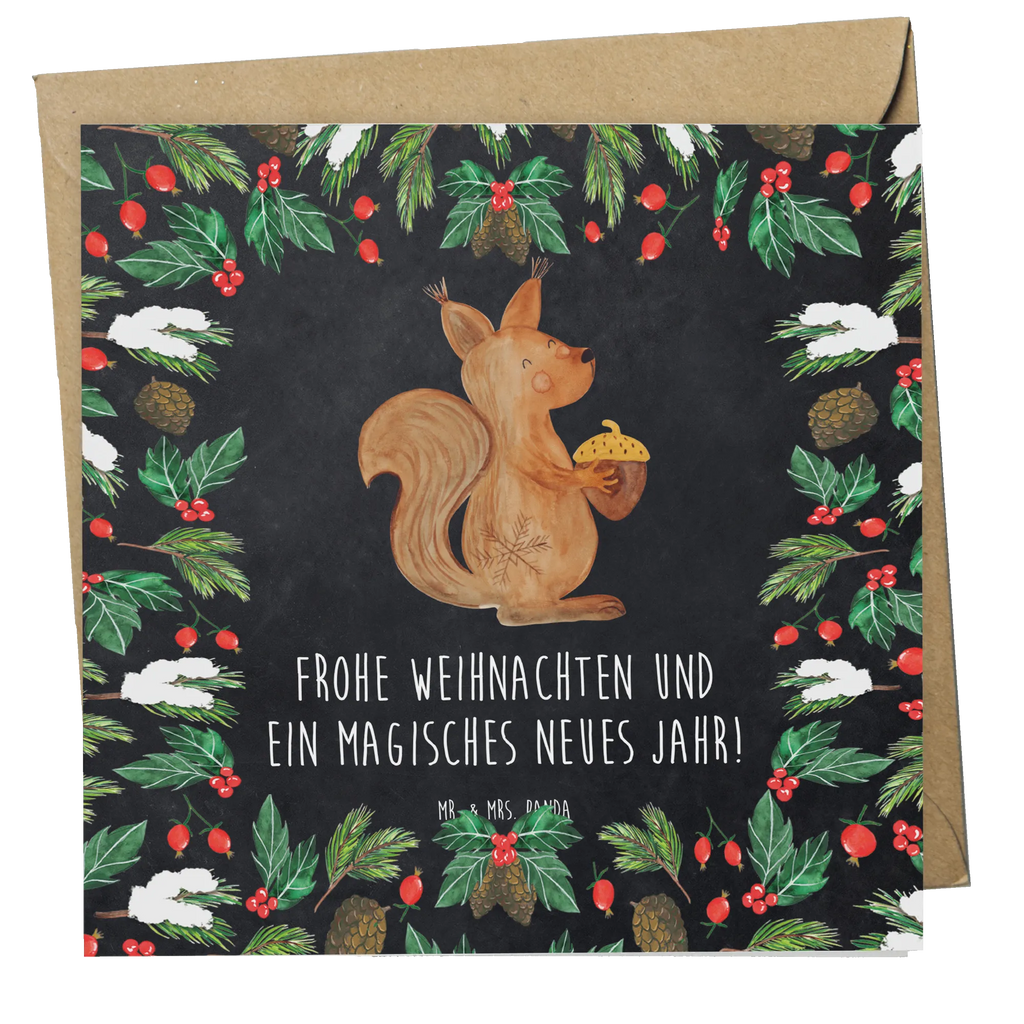 Deluxe Karte Eichhörnchen Weihnachten Karte, Grußkarte, Klappkarte, Einladungskarte, Glückwunschkarte, Hochzeitskarte, Geburtstagskarte, Hochwertige Grußkarte, Hochwertige Klappkarte, Winter, Weihnachten, Weihnachtsdeko, Nikolaus, Advent, Heiligabend, Wintermotiv, Frohe Weihnachten, Frohes neues Jahr, Guten Rutsch, Weihnachtsmotiv, Weihnachtsgruß, Neujahr, Vogel