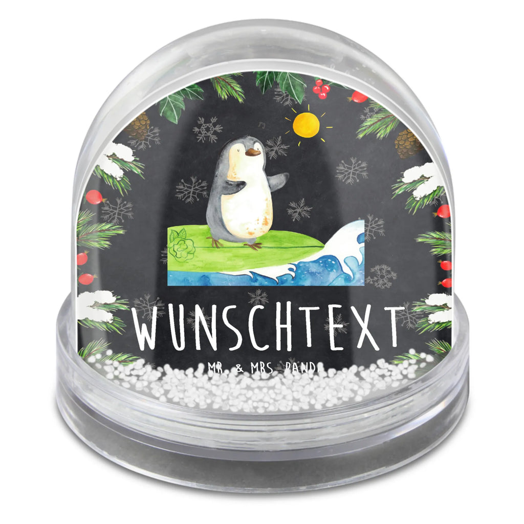 Personalisierte Schneekugel Pinguin Surfer Personalisierte Schneekugel, Personalisierte Schüttelkugel, Personalisierte  Wunderkugel, Pinguin, Pinguine, surfen, Surfer, Hawaii, Urlaub, Wellen, Wellen reiten, Portugal