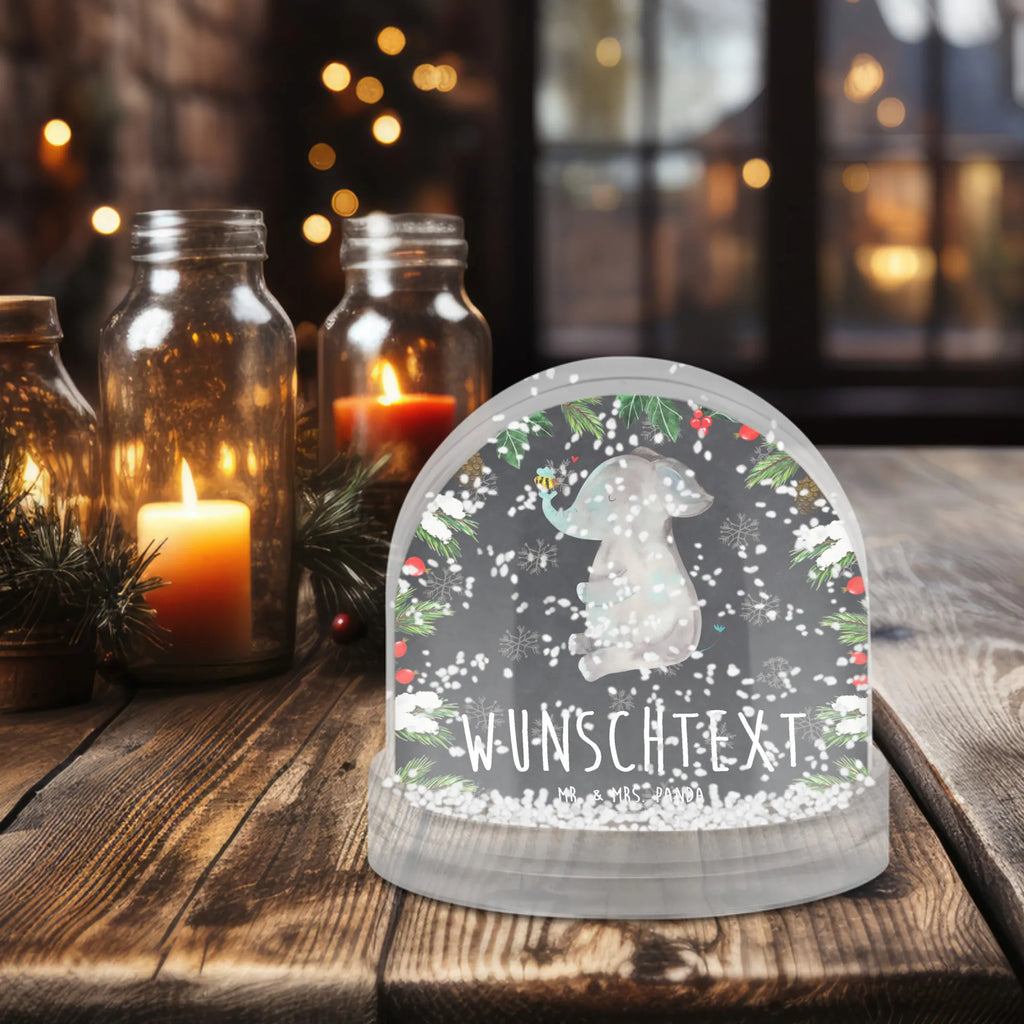 Personalisierte Schneekugel Elefant Biene Personalisierte Schneekugel, Personalisierte Schüttelkugel, Personalisierte  Wunderkugel, Tiermotive, Gute Laune, lustige Sprüche, Tiere, Elefant, Biene, Liebe, Liebesbeweis, Jahrestag, Liebesgeschenk, Heiratsantrag, Hochzeitsgeschenk, Liebesspruch