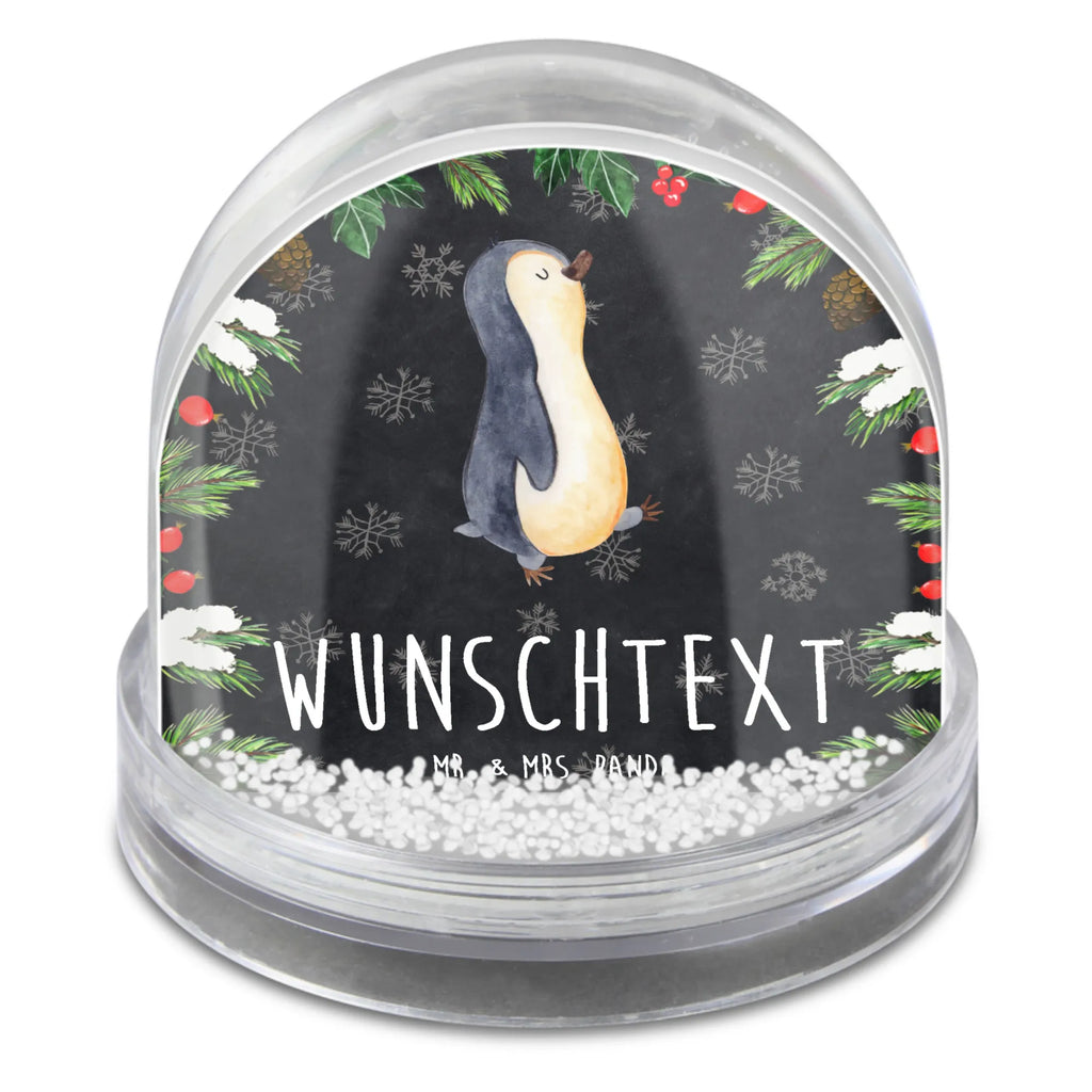 Personalisierte Schneekugel Pinguin marschieren Personalisierte Schneekugel, Personalisierte Schüttelkugel, Personalisierte  Wunderkugel, Pinguin, Pinguine, Frühaufsteher, Langschläfer, Bruder, Schwester, Familie