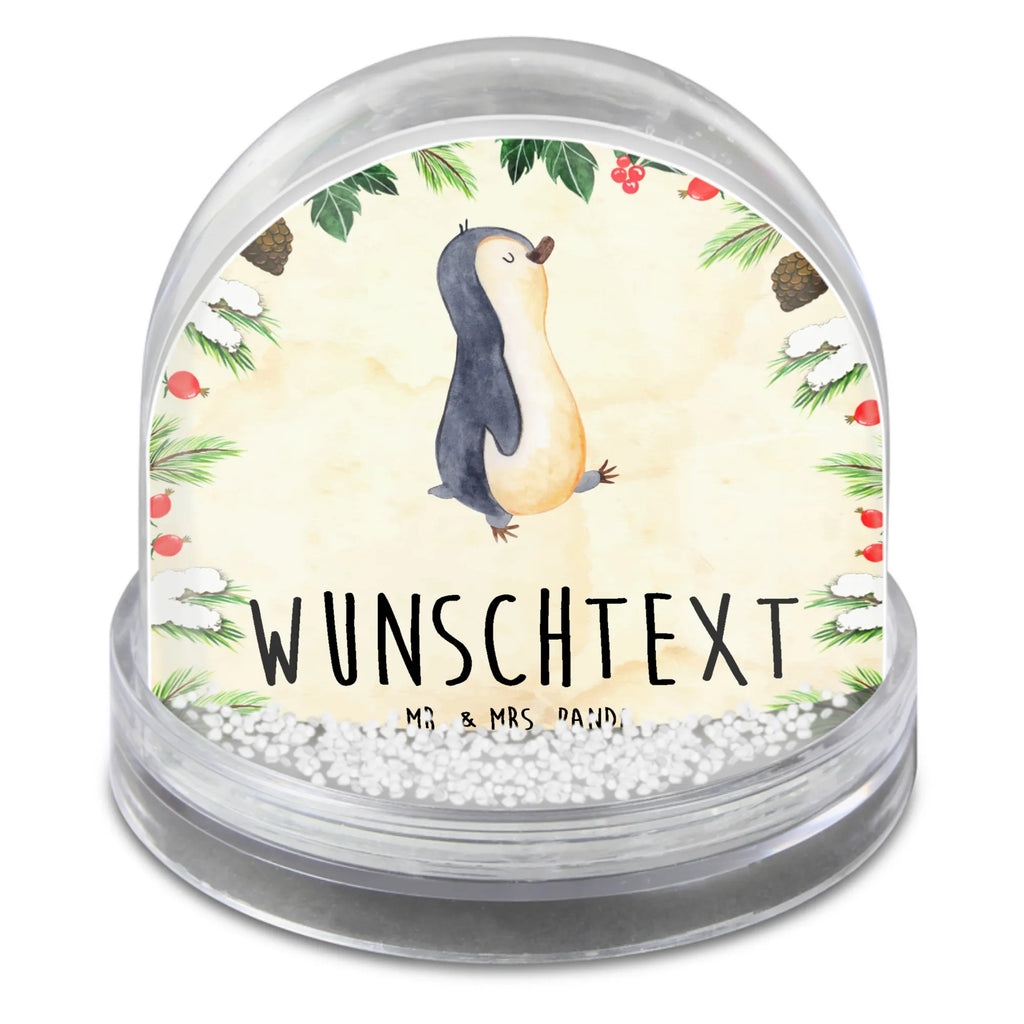 Personalisierte Schneekugel Pinguin marschieren Personalisierte Schneekugel, Personalisierte Schüttelkugel, Personalisierte  Wunderkugel, Pinguin, Pinguine, Frühaufsteher, Langschläfer, Bruder, Schwester, Familie