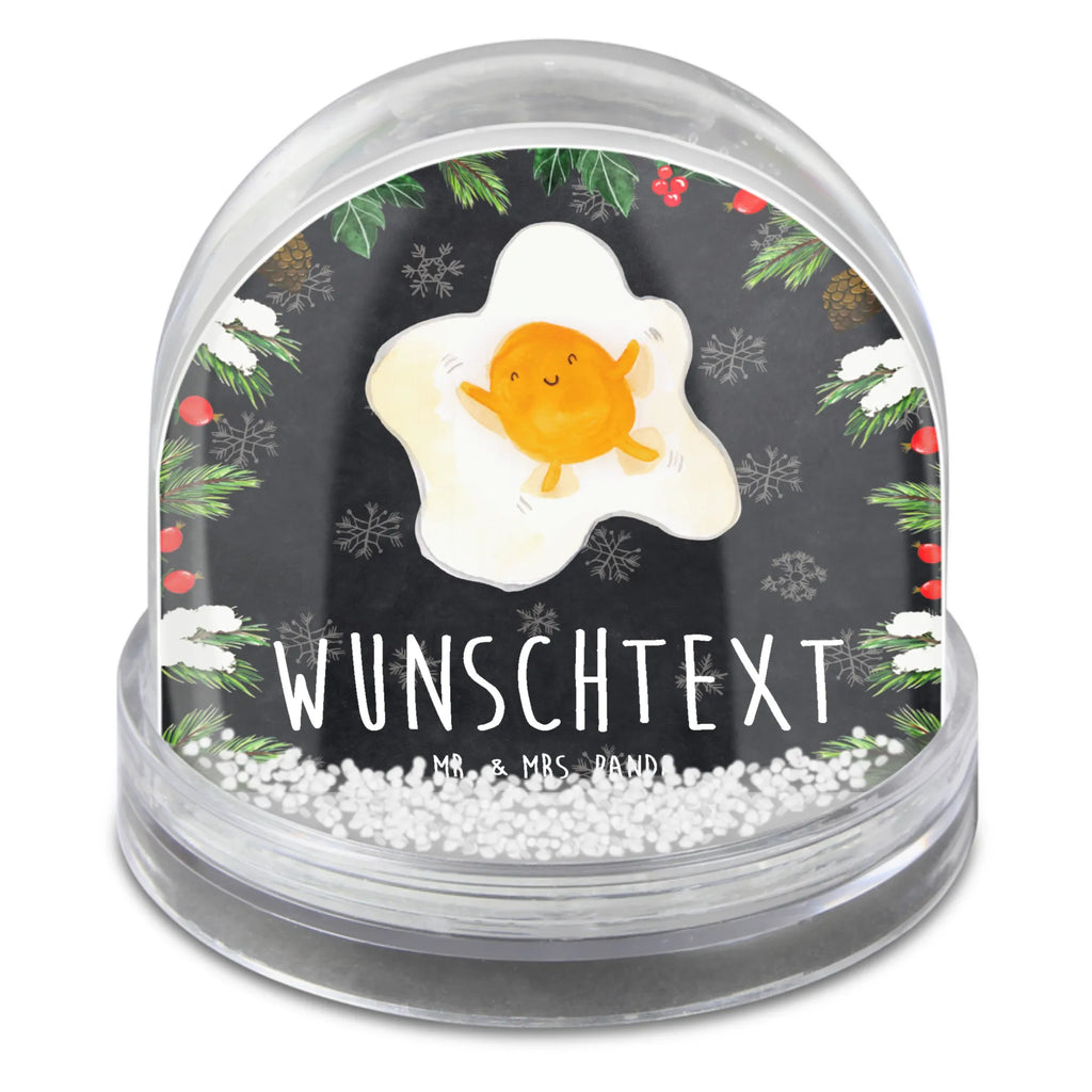 Personalisierte Schneekugel Spiegelei Ei Personalisierte Schneekugel, Personalisierte Schüttelkugel, Personalisierte  Wunderkugel, Tiermotive, Gute Laune, lustige Sprüche, Tiere, Ei, Spiegelei, Schön, Tag, Glücklich, Liebe