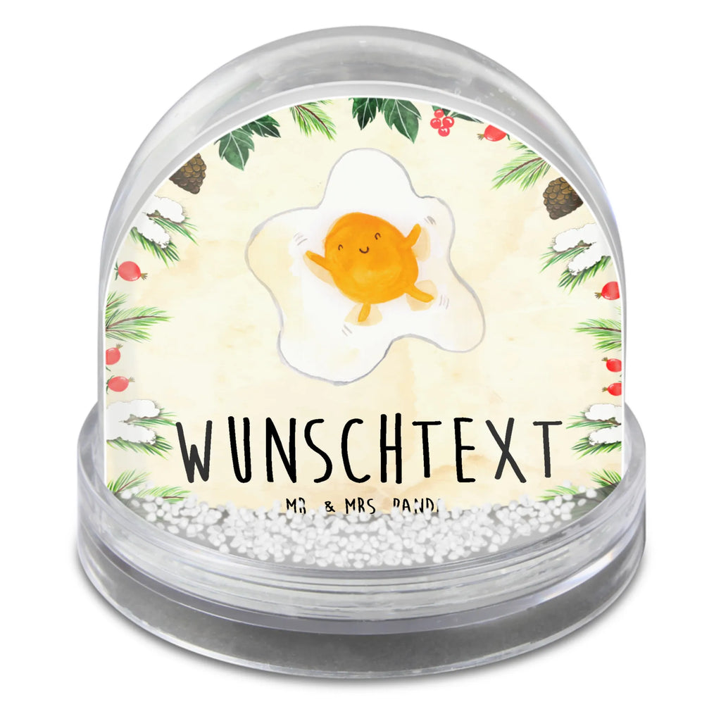 Personalisierte Schneekugel Spiegelei Ei Personalisierte Schneekugel, Personalisierte Schüttelkugel, Personalisierte  Wunderkugel, Tiermotive, Gute Laune, lustige Sprüche, Tiere, Ei, Spiegelei, Schön, Tag, Glücklich, Liebe