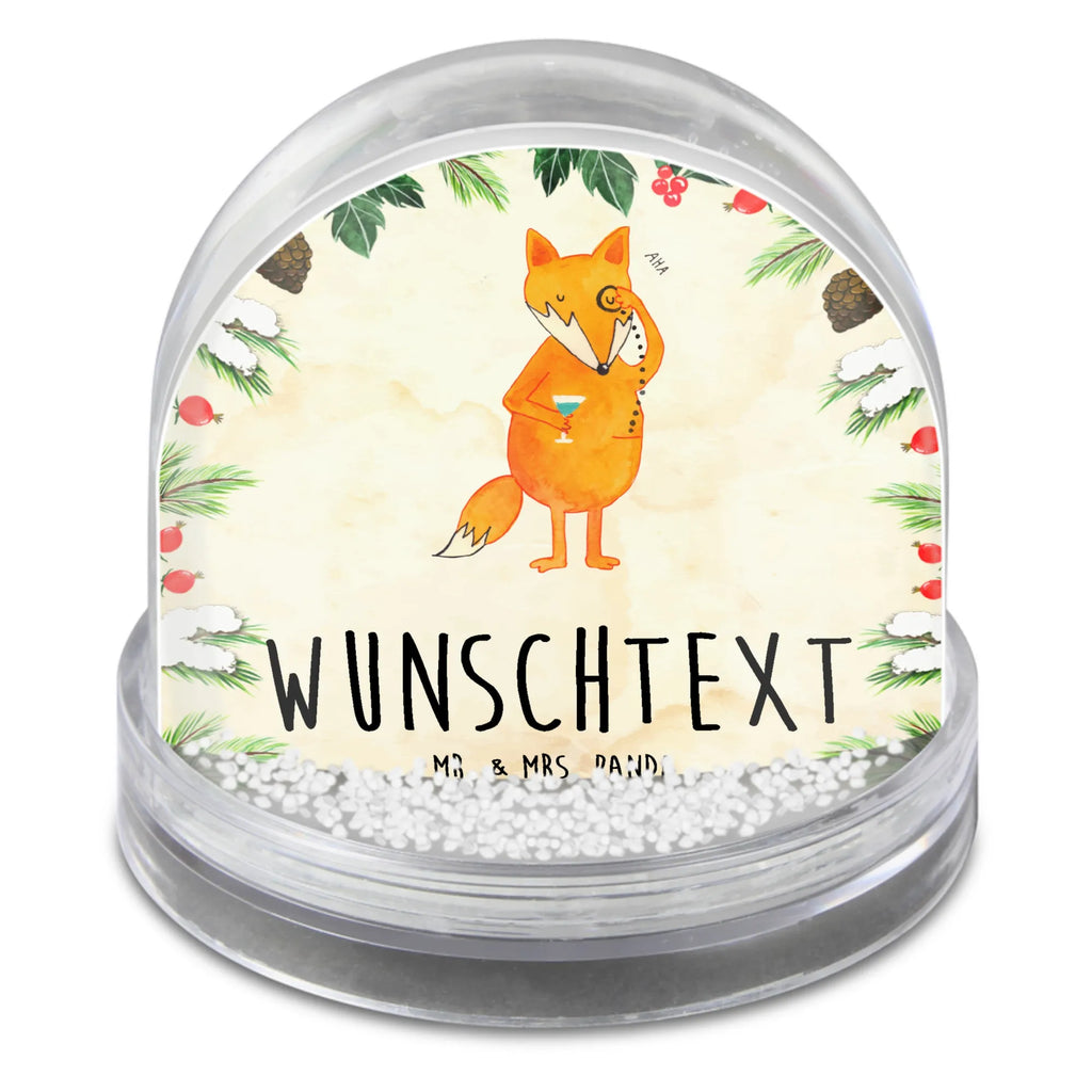 Personalisierte Schneekugel Fuchs Lord Personalisierte Schneekugel, Personalisierte Schüttelkugel, Personalisierte  Wunderkugel, Fuchs, Füchse, tröstende Worte, Spruch lustig, Liebeskummer Geschenk, Motivation Spruch, Problemlösung