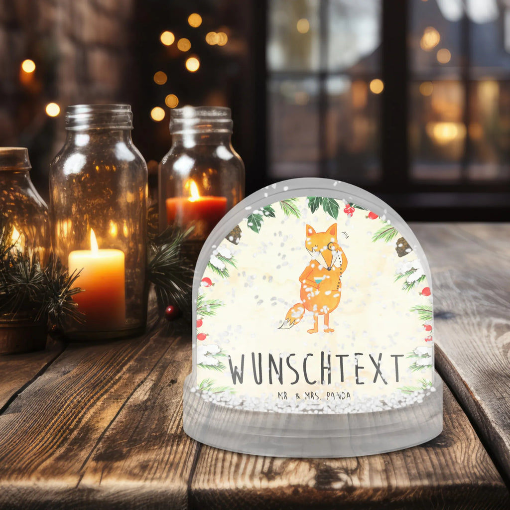 Personalisierte Schneekugel Fuchs Lord Personalisierte Schneekugel, Personalisierte Schüttelkugel, Personalisierte  Wunderkugel, Fuchs, Füchse, tröstende Worte, Spruch lustig, Liebeskummer Geschenk, Motivation Spruch, Problemlösung