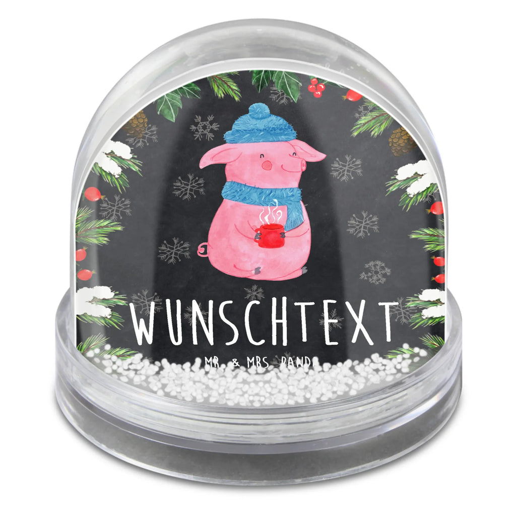 Personalisierte Schneekugel Schwein Glühwein Personalisierte Schneekugel, Personalisierte Schüttelkugel, Personalisierte  Wunderkugel, Winter, Weihnachten, Weihnachtsdeko, Nikolaus, Advent, Heiligabend, Wintermotiv, Glühschwein, Glühwein, Weihnachtsmarkt, Punsch