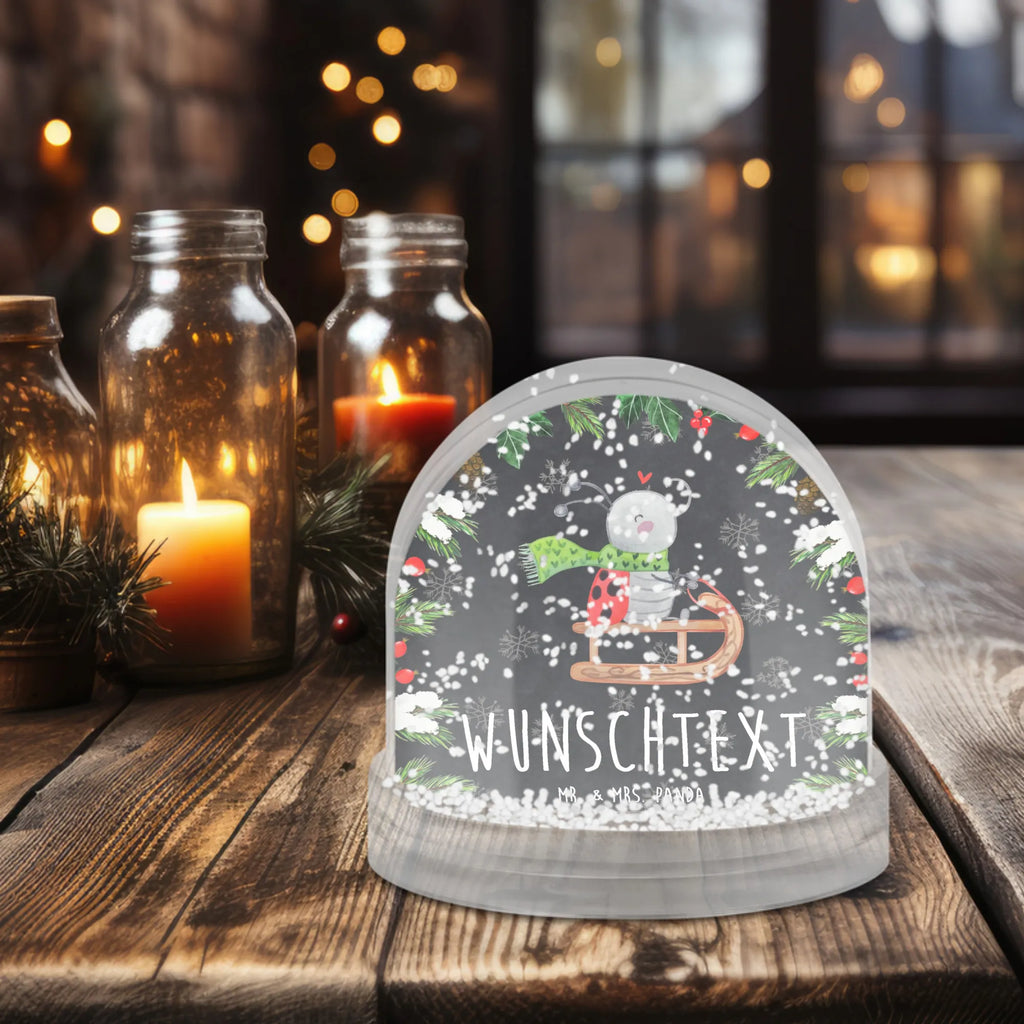 Personalisierte Schneekugel Smörle Rodeln Personalisierte Schneekugel, Personalisierte Schüttelkugel, Personalisierte  Wunderkugel, Winter, Weihnachten, Weihnachtsdeko, Nikolaus, Advent, Heiligabend, Wintermotiv, Schlittenfahren, Smörle, Marzipan