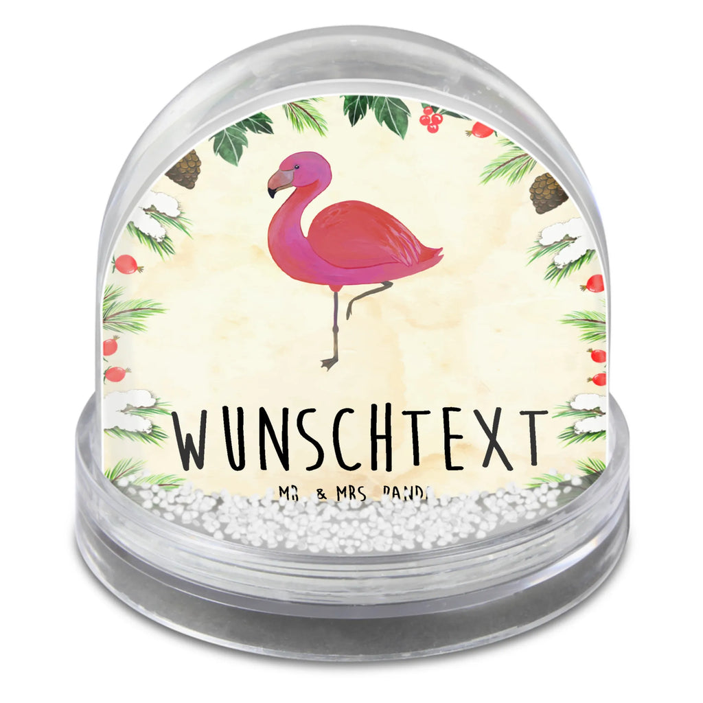 Personalisierte Schneekugel Flamingo Classic Personalisierte Schneekugel, Personalisierte Schüttelkugel, Personalisierte  Wunderkugel, Flamingo, Einzigartig, Selbstliebe, Stolz, ich, für mich, Spruch, Freundin, Freundinnen, Außenseiter, Sohn, Tochter, Geschwister