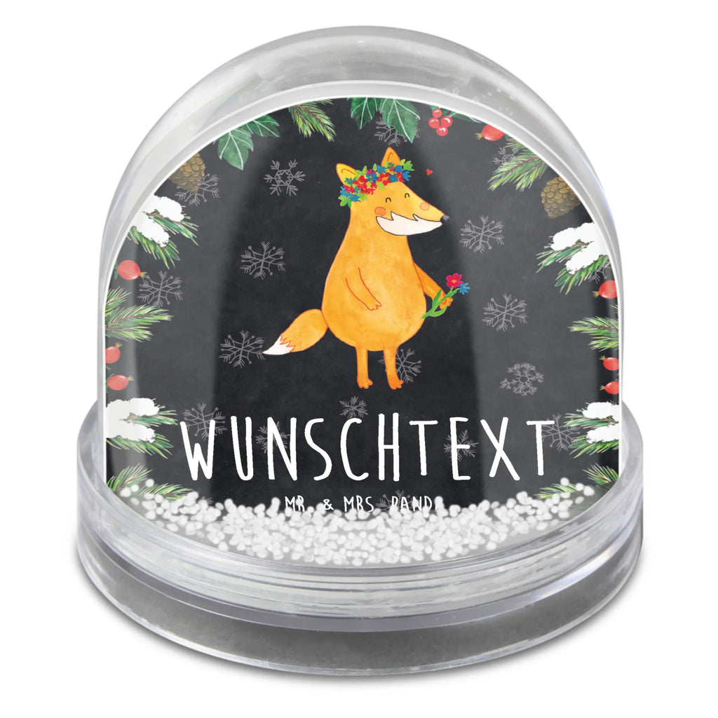 Personalisierte Schneekugel Fuchs Blumen Personalisierte Schneekugel, Personalisierte Schüttelkugel, Personalisierte  Wunderkugel, Fuchs, Füchse, Fox, Liebe, Freundin, Fuchsmädchen, Blumenmädchen, Freundinnen, Liebesbeweis, Blume, Blumen, Motivation, Freude, ich, mich, Selbstliebe