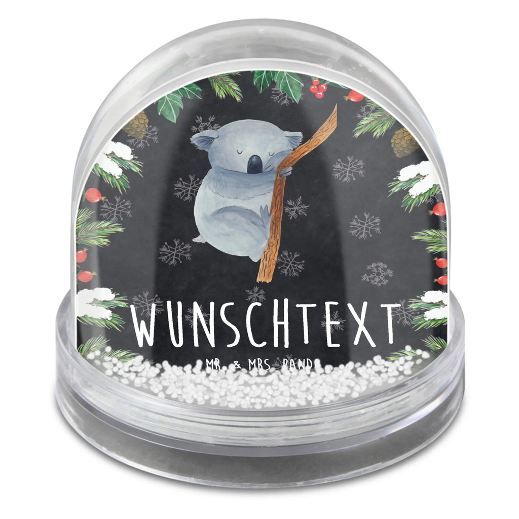 Personalisierte Schneekugel Koalabär Personalisierte Schneekugel, Personalisierte Schüttelkugel, Personalisierte  Wunderkugel, Tiermotive, Gute Laune, lustige Sprüche, Tiere, Koala, träumen, Traum, schlafen, Schlafzimmer, Traumland, Bär, Koalabär