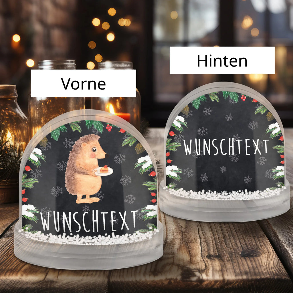 Personalisierte Schneekugel Igel Kuchenstück Personalisierte Schneekugel, Personalisierte Schüttelkugel, Personalisierte  Wunderkugel, Tiermotive, Gute Laune, lustige Sprüche, Tiere, Igel, Essen Spruch, Kuchen, Backen Geschenk, Kuchen backen, Einladung Party, Geburtstagskuchen, Torte