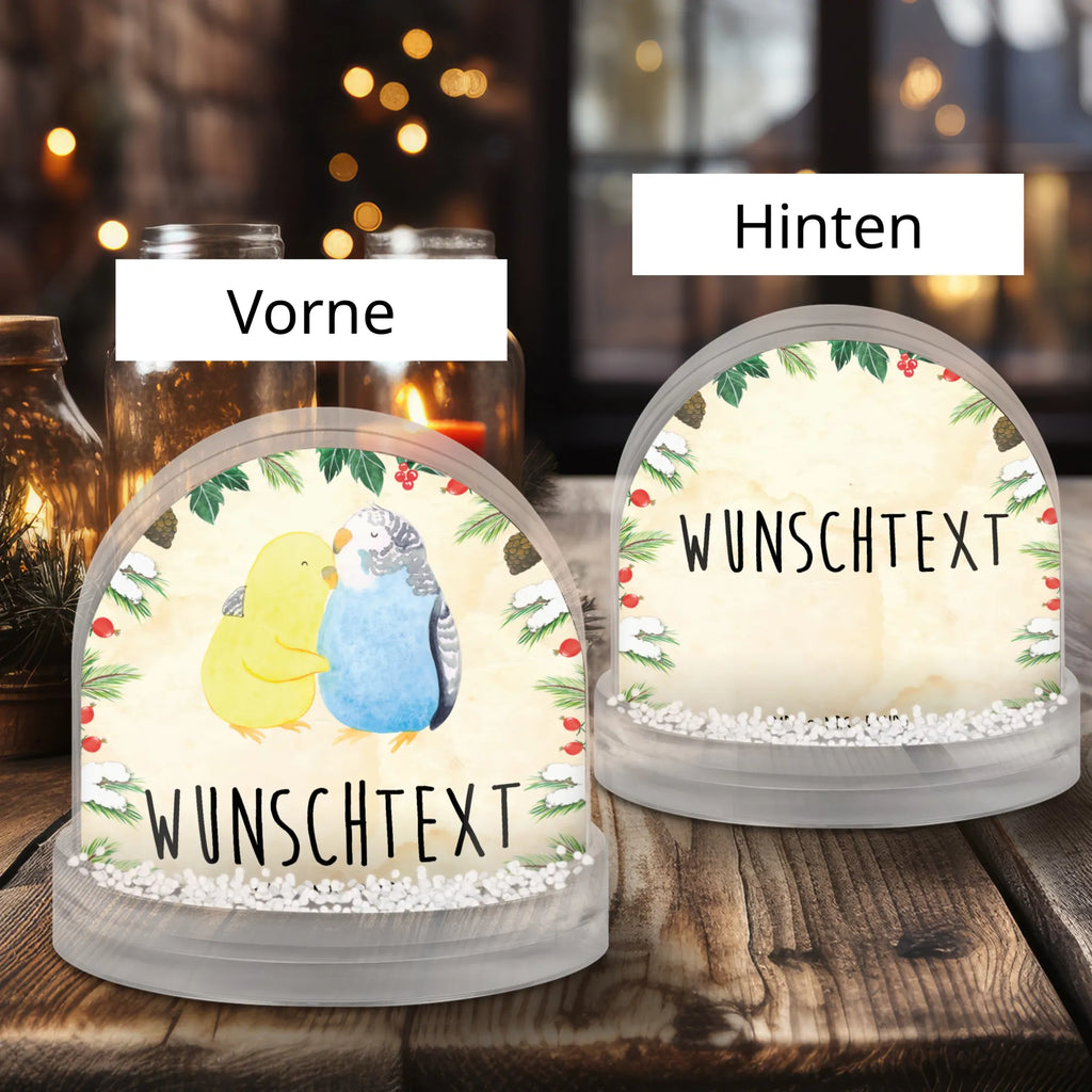 Personalisierte Schneekugel Wellensittich Liebe Personalisierte Schneekugel, Personalisierte Schüttelkugel, Personalisierte  Wunderkugel, Liebe, Partner, Freund, Freundin, Ehemann, Ehefrau, Heiraten, Verlobung, Heiratsantrag, Liebesgeschenk, Jahrestag, Hocheitstag, Vögel, Wellensittich, Nähe, Kuscheln, Vertrauen