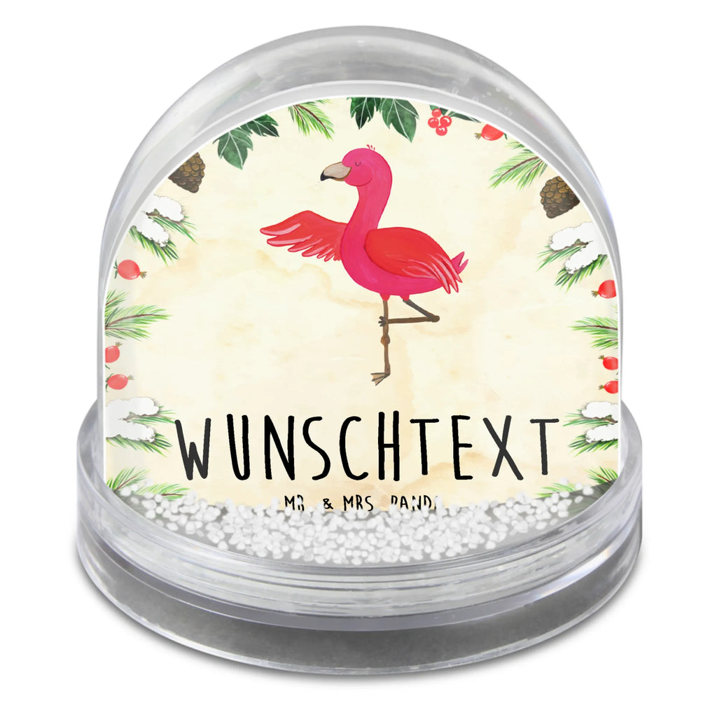 Personalisierte Schneekugel Flamingo Yoga Personalisierte Schneekugel, Personalisierte Schüttelkugel, Personalisierte  Wunderkugel, Flamingo, Vogel, Yoga, Namaste, Achtsamkeit, Yoga-Übung, Entspannung, Ärger, Aufregen, Tiefenentspannung