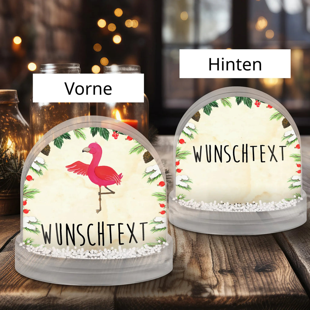 Personalisierte Schneekugel Flamingo Yoga Personalisierte Schneekugel, Personalisierte Schüttelkugel, Personalisierte  Wunderkugel, Flamingo, Vogel, Yoga, Namaste, Achtsamkeit, Yoga-Übung, Entspannung, Ärger, Aufregen, Tiefenentspannung