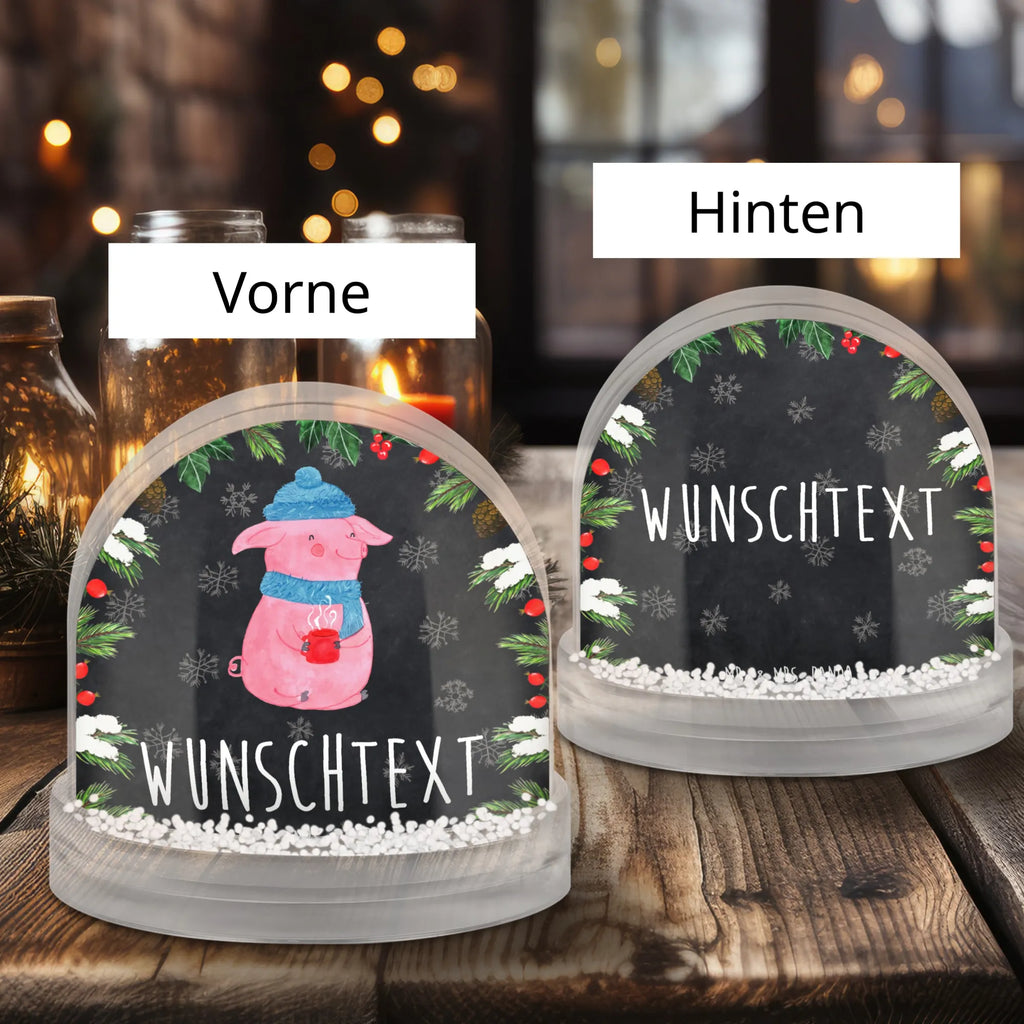 Personalisierte Schneekugel Schweinchen Glühwein Personalisierte Schneekugel, Personalisierte Schüttelkugel, Personalisierte  Wunderkugel, Winter, Weihnachten, Weihnachtsdeko, Nikolaus, Advent, Heiligabend, Wintermotiv, Glühwein, Betrunken, Weihnachtsmarkt, Spruch