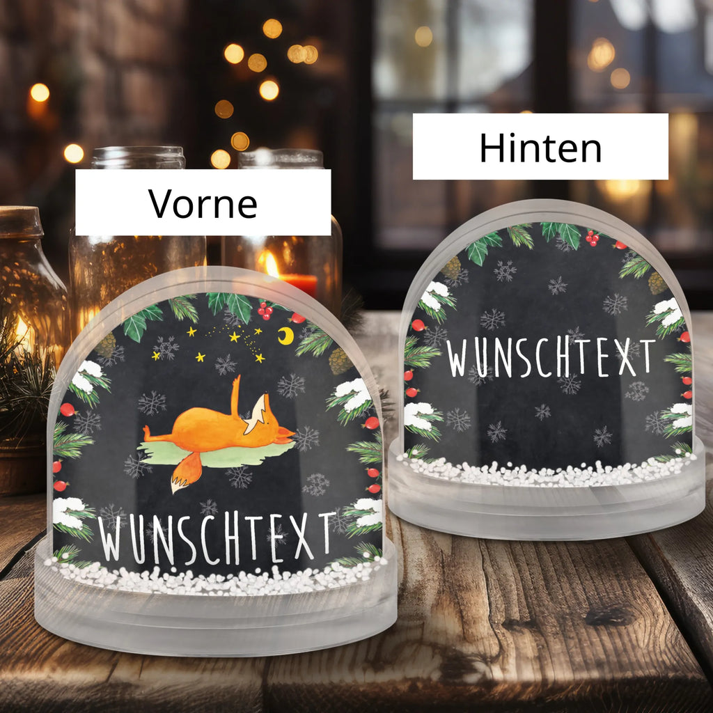 Personalisierte Schneekugel Fuchs Sterne Personalisierte Schneekugel, Personalisierte Schüttelkugel, Personalisierte  Wunderkugel, Fuchs, Füchse, tröstende Worte, Spruch positiv, Spruch schön, Romantik, Always Look on the Bright Side of Life