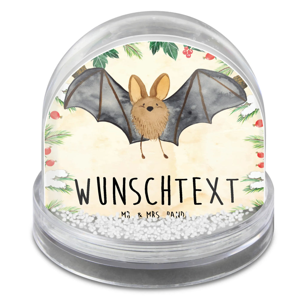 Personalisierte Schneekugel Fledermaus Flügel Personalisierte Schneekugel, Personalisierte Schüttelkugel, Personalisierte  Wunderkugel, Tiermotive, Gute Laune, lustige Sprüche, Tiere