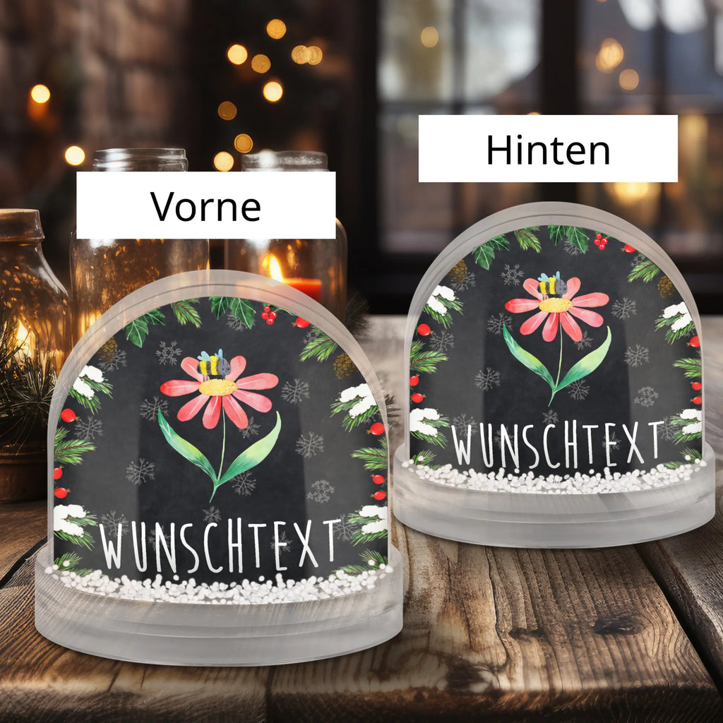 Personalisierte Schneekugel Hummel Blume Personalisierte Schneekugel, Personalisierte Schüttelkugel, Personalisierte  Wunderkugel, Tiermotive, Gute Laune, lustige Sprüche, Tiere, Hummel, Blume, Wespe, Flauschig, Natur, Feld, Hummeln, Biene