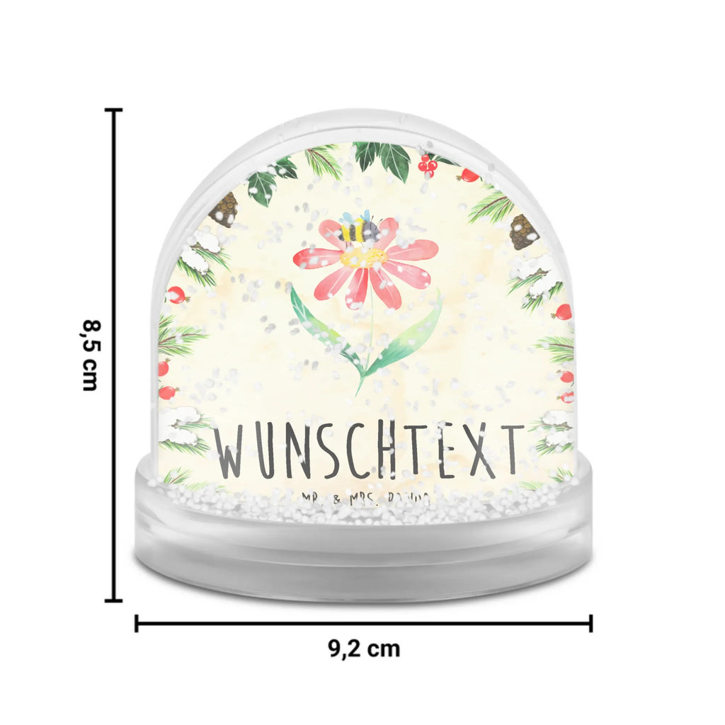 Personalisierte Schneekugel Hummel Blume Personalisierte Schneekugel, Personalisierte Schüttelkugel, Personalisierte  Wunderkugel, Tiermotive, Gute Laune, lustige Sprüche, Tiere, Hummel, Blume, Wespe, Flauschig, Natur, Feld, Hummeln, Biene