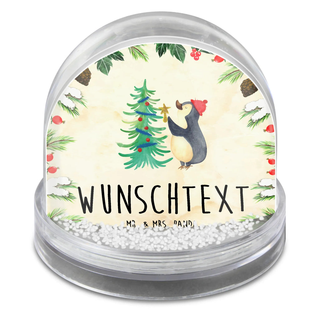 Personalisierte Schneekugel Pinguin Weihnachtsbaum Personalisierte Schneekugel, Personalisierte Schüttelkugel, Personalisierte  Wunderkugel, Winter, Weihnachten, Weihnachtsdeko, Nikolaus, Advent, Heiligabend, Wintermotiv, Pinguin