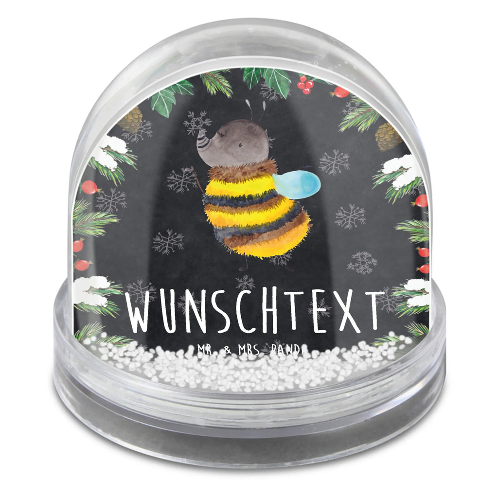 Personalisierte Schneekugel Hummel flauschig Personalisierte Schneekugel, Personalisierte Schüttelkugel, Personalisierte  Wunderkugel, Tiermotive, Gute Laune, lustige Sprüche, Tiere, Hummel, Flauschig, Biene, Blume, Natur