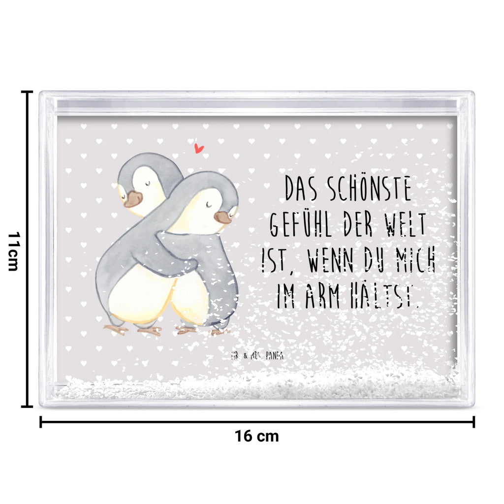 Schüttelrahmen Pinguine Kuscheln Liebe, Partner, Freund, Freundin, Ehemann, Ehefrau, Heiraten, Verlobung, Heiratsantrag, Liebesgeschenk, Jahrestag, Hocheitstag, Valentinstag, Geschenk für Frauen, Hochzeitstag, Mitbringsel, Geschenk für Freundin, Geschenk für Partner, Liebesbeweis, für Männer, für Ehemann