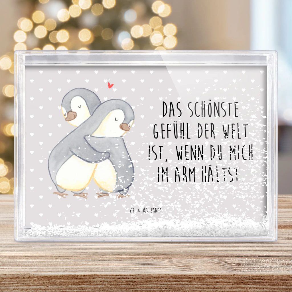 Schüttelrahmen Pinguine Kuscheln Liebe, Partner, Freund, Freundin, Ehemann, Ehefrau, Heiraten, Verlobung, Heiratsantrag, Liebesgeschenk, Jahrestag, Hocheitstag, Valentinstag, Geschenk für Frauen, Hochzeitstag, Mitbringsel, Geschenk für Freundin, Geschenk für Partner, Liebesbeweis, für Männer, für Ehemann