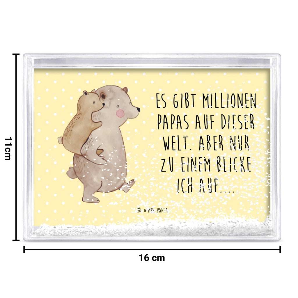 Schüttelrahmen Papa Bär Familie, Vatertag, Muttertag, Bruder, Schwester, Mama, Papa, Oma, Opa, Geschenk, Vater, Papi, Vati, Onkel, Geburtstag