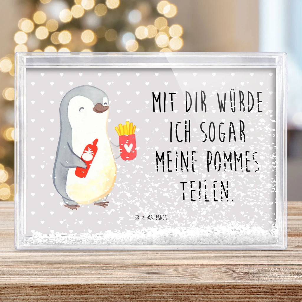 Schüttelrahmen Pinguin Pommes Liebe, Partner, Freund, Freundin, Ehemann, Ehefrau, Heiraten, Verlobung, Heiratsantrag, Liebesgeschenk, Jahrestag, Hocheitstag, Valentinstag, Geschenk für Frauen, Hochzeitstag, Mitbringsel, Geschenk für Freundin, Geschenk für Partner, Liebesbeweis, für Männer, für Ehemann