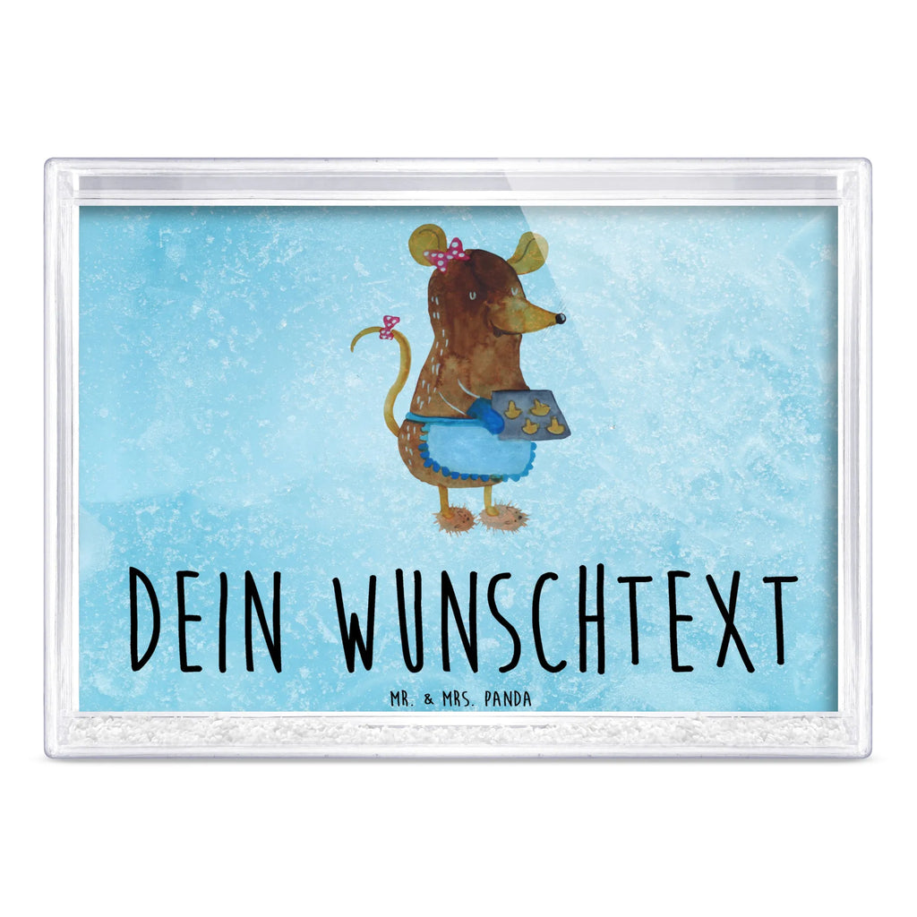 Personalisierter Schüttelrahmen Maus Kekse Winter, Weihnachten, Weihnachtsdeko, Nikolaus, Advent, Heiligabend, Wintermotiv, Maus, Kekse, backen, Weihnachtskekse, Plätzchen, Weihnachtsbäckerei, Chaosqueen