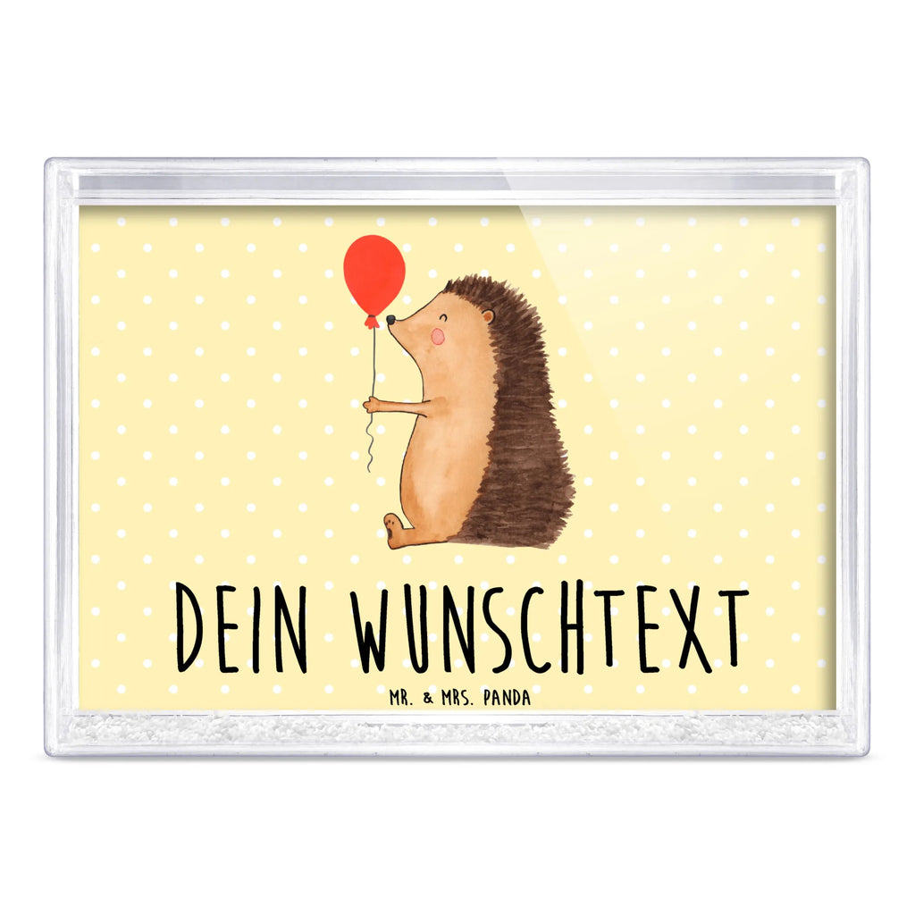 Personalisierter Schüttelrahmen Igel Luftballon Tiermotive, Gute Laune, lustige Sprüche, Tiere, Igel, Geburtstag, Herzlichen Glückwunsch, Glückwunsch, Geburtstagskind, Ballon, Happy Birthday