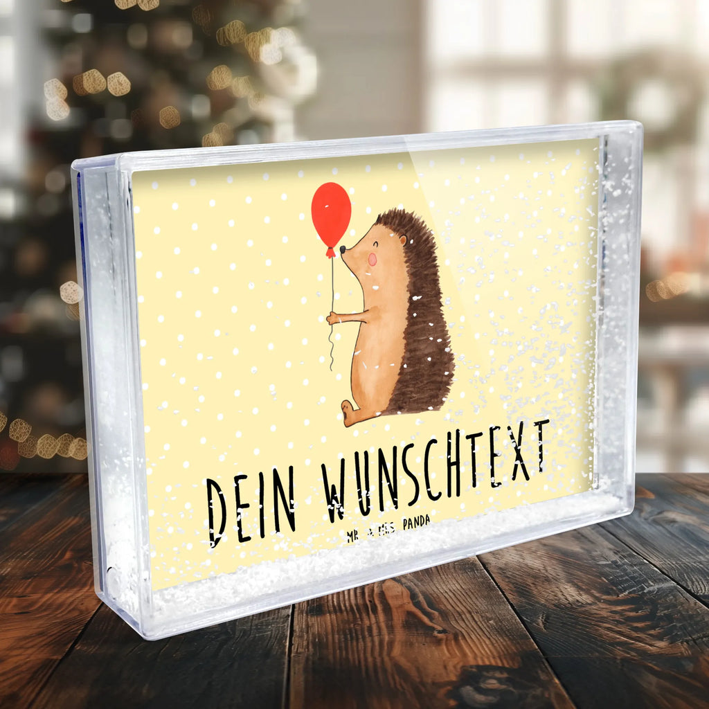 Personalisierter Schüttelrahmen Igel Luftballon Tiermotive, Gute Laune, lustige Sprüche, Tiere, Igel, Geburtstag, Herzlichen Glückwunsch, Glückwunsch, Geburtstagskind, Ballon, Happy Birthday