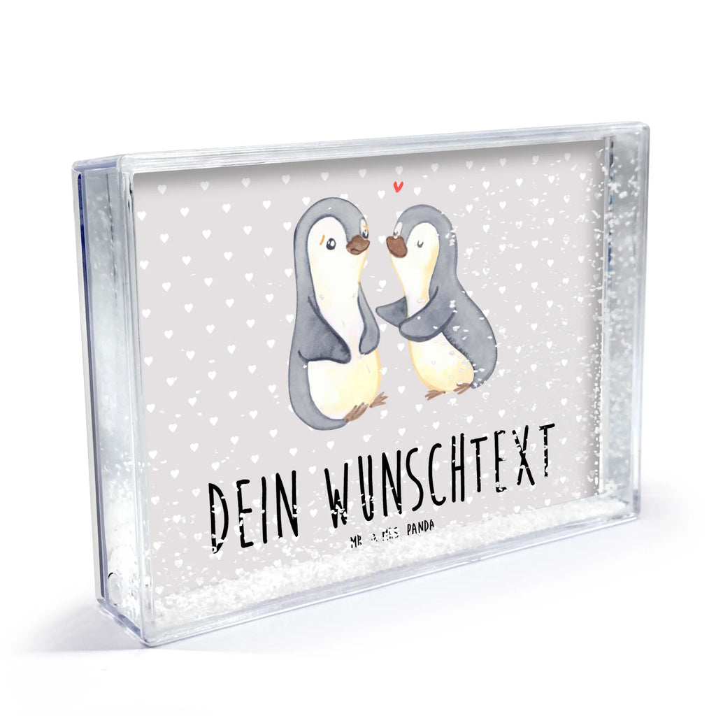 Personalisierter Schüttelrahmen Pinguine trösten Liebe, Partner, Freund, Freundin, Ehemann, Ehefrau, Heiraten, Verlobung, Heiratsantrag, Liebesgeschenk, Jahrestag, Hocheitstag, Valentinstag, Geschenk für Frauen, Hochzeitstag, Mitbringsel, Geschenk für Freundin, Geschenk für Partner, Liebesbeweis, für Männer, für Ehemann