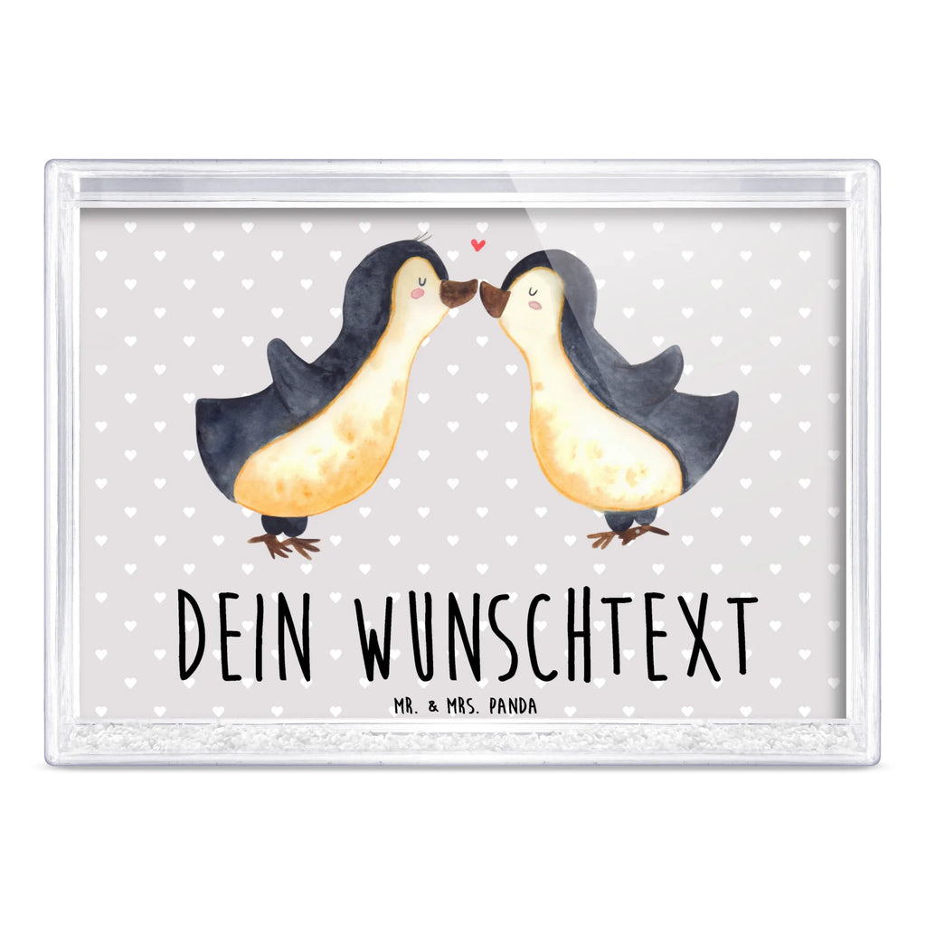 Personalisierter Schüttelrahmen Pinguine Kuss Liebe, Partner, Freund, Freundin, Ehemann, Ehefrau, Heiraten, Verlobung, Heiratsantrag, Liebesgeschenk, Jahrestag, Hocheitstag, Valentinstag, Geschenk für Frauen, Hochzeitstag, Mitbringsel, Geschenk für Freundin, Geschenk für Partner, Liebesbeweis, für Männer, für Ehemann