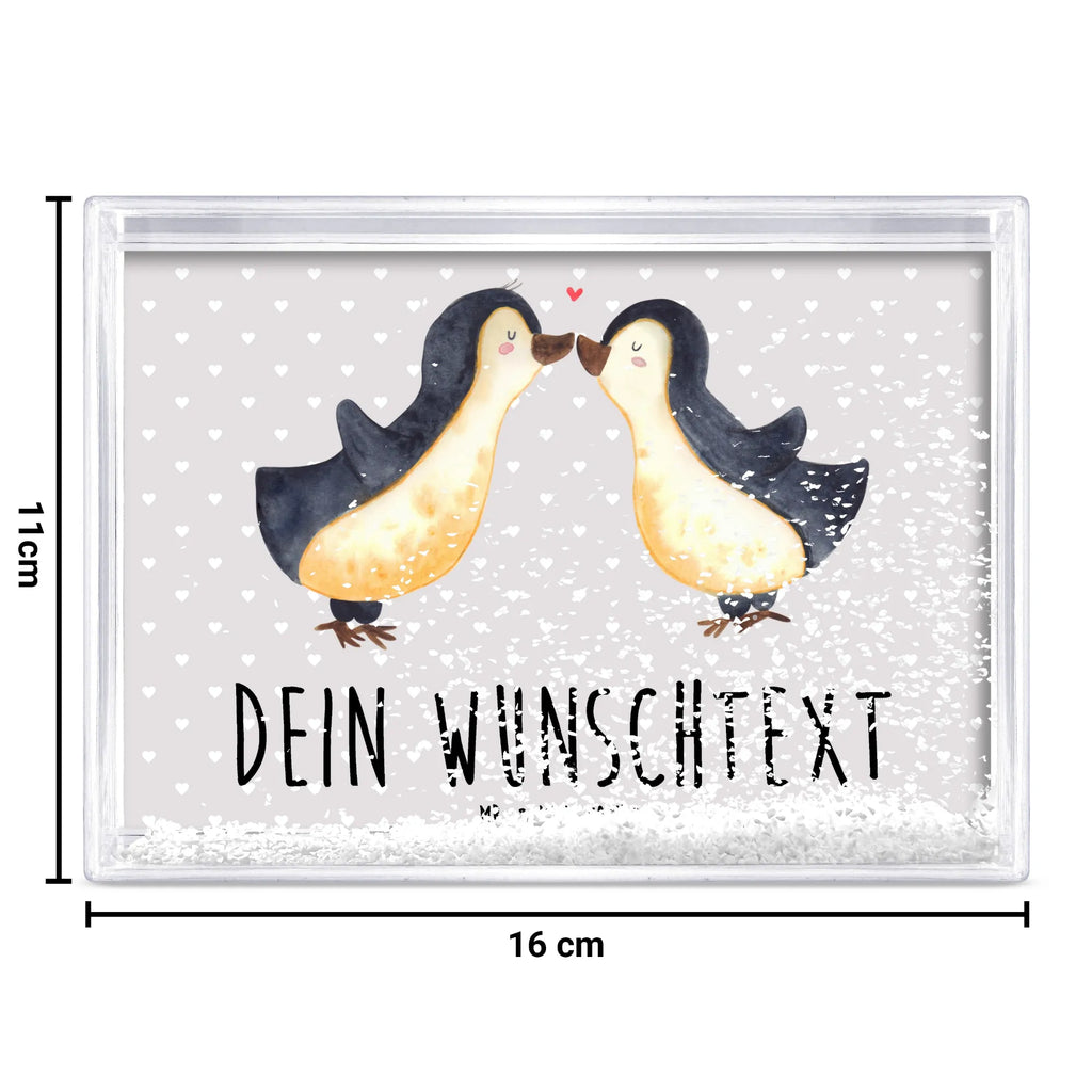 Personalisierter Schüttelrahmen Pinguine Kuss Liebe, Partner, Freund, Freundin, Ehemann, Ehefrau, Heiraten, Verlobung, Heiratsantrag, Liebesgeschenk, Jahrestag, Hocheitstag, Valentinstag, Geschenk für Frauen, Hochzeitstag, Mitbringsel, Geschenk für Freundin, Geschenk für Partner, Liebesbeweis, für Männer, für Ehemann