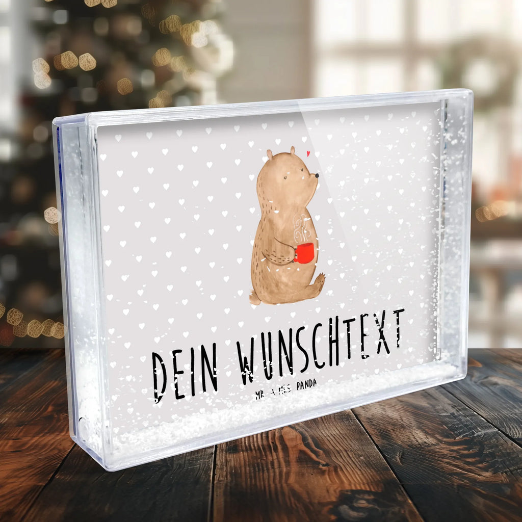 Personalisierter Schüttelrahmen Bär Morgenkaffee Liebe, Partner, Freund, Freundin, Ehemann, Ehefrau, Heiraten, Verlobung, Heiratsantrag, Liebesgeschenk, Jahrestag, Hocheitstag, Valentinstag, Geschenk für Frauen, Hochzeitstag, Mitbringsel, Geschenk für Freundin, Geschenk für Partner, Liebesbeweis, für Männer, für Ehemann