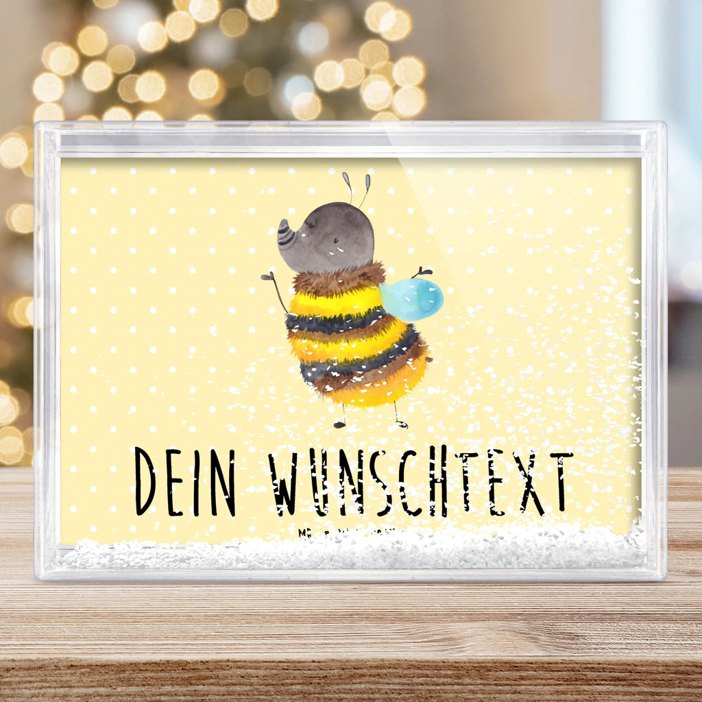 Personalisierter Schüttelrahmen Hummel flauschig Tiermotive, Gute Laune, lustige Sprüche, Tiere, Hummel, Flauschig, Biene, Blume, Natur