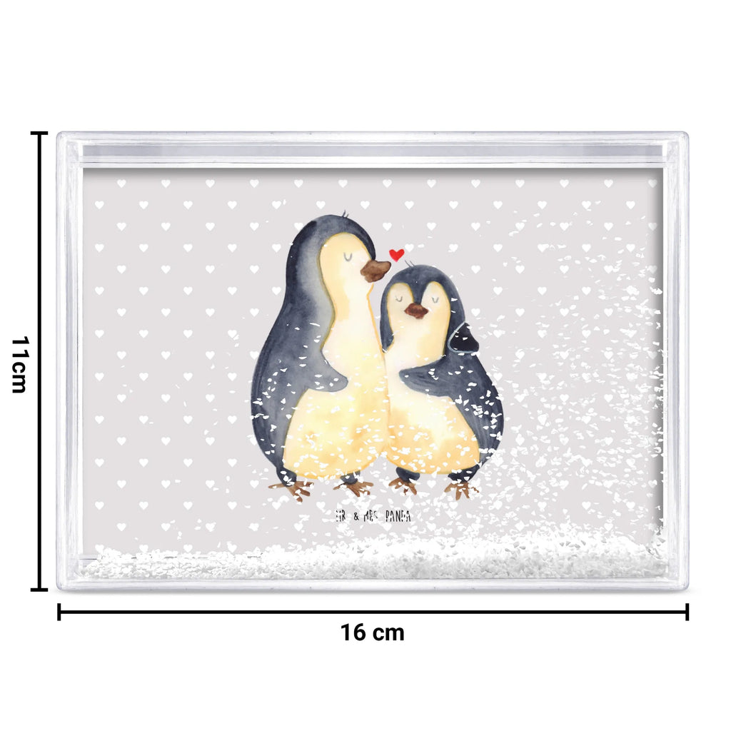 Schüttelrahmen Pinguine Einschlafen Liebe, Partner, Freund, Freundin, Ehemann, Ehefrau, Heiraten, Verlobung, Heiratsantrag, Liebesgeschenk, Jahrestag, Hocheitstag, Valentinstag, Geschenk für Frauen, Hochzeitstag, Mitbringsel, Geschenk für Freundin, Geschenk für Partner, Liebesbeweis, für Männer, für Ehemann