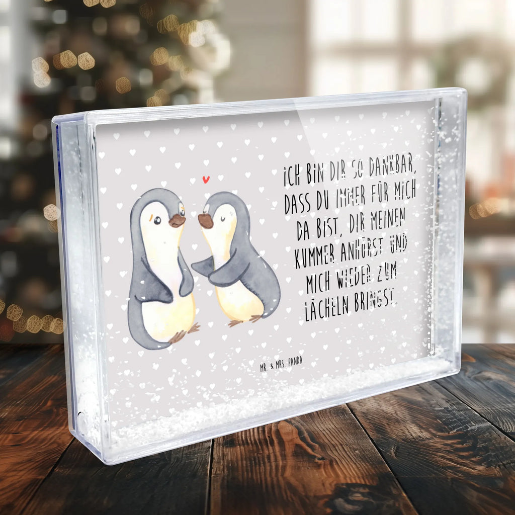 Schüttelrahmen Pinguine trösten Liebe, Partner, Freund, Freundin, Ehemann, Ehefrau, Heiraten, Verlobung, Heiratsantrag, Liebesgeschenk, Jahrestag, Hocheitstag, Valentinstag, Geschenk für Frauen, Hochzeitstag, Mitbringsel, Geschenk für Freundin, Geschenk für Partner, Liebesbeweis, für Männer, für Ehemann