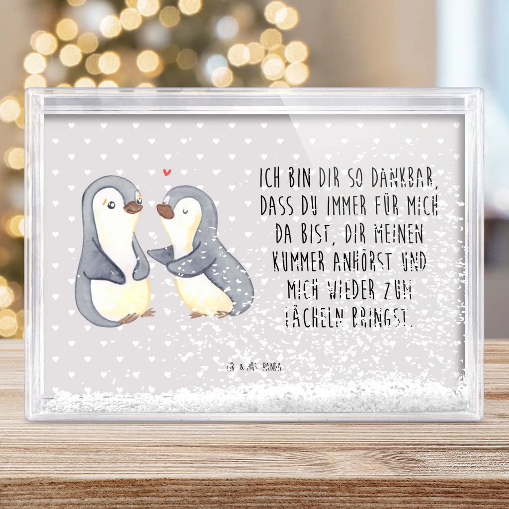 Schüttelrahmen Pinguine trösten Liebe, Partner, Freund, Freundin, Ehemann, Ehefrau, Heiraten, Verlobung, Heiratsantrag, Liebesgeschenk, Jahrestag, Hocheitstag, Valentinstag, Geschenk für Frauen, Hochzeitstag, Mitbringsel, Geschenk für Freundin, Geschenk für Partner, Liebesbeweis, für Männer, für Ehemann