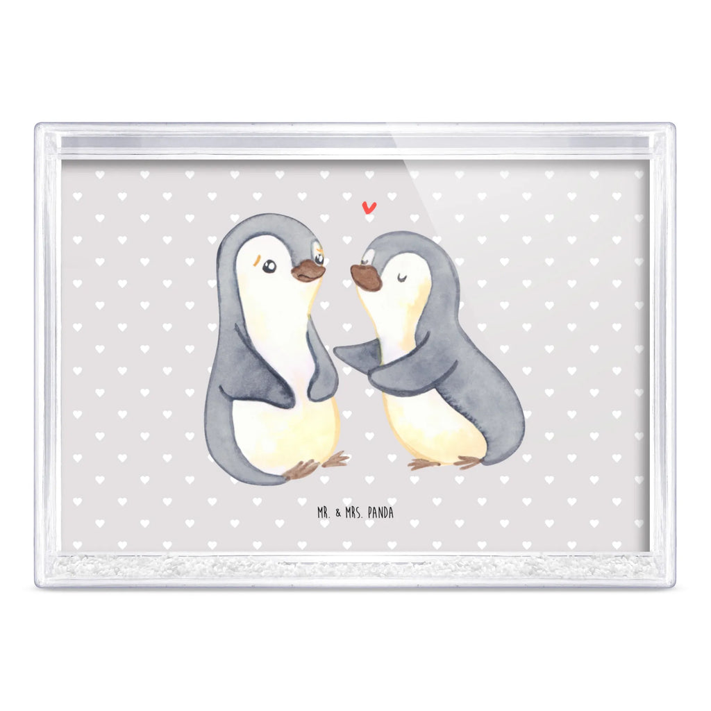 Schüttelrahmen Pinguine trösten Liebe, Partner, Freund, Freundin, Ehemann, Ehefrau, Heiraten, Verlobung, Heiratsantrag, Liebesgeschenk, Jahrestag, Hocheitstag, Valentinstag, Geschenk für Frauen, Hochzeitstag, Mitbringsel, Geschenk für Freundin, Geschenk für Partner, Liebesbeweis, für Männer, für Ehemann