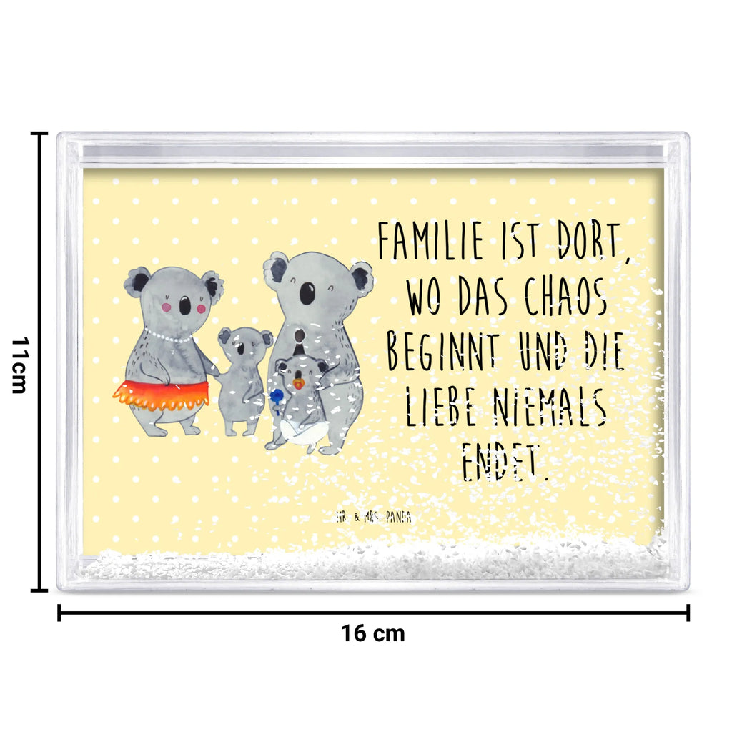 Schüttelrahmen Koala Familie Familie, Vatertag, Muttertag, Bruder, Schwester, Mama, Papa, Oma, Opa, Koala, Koalas, Family, Kinder, Geschwister, Familienleben