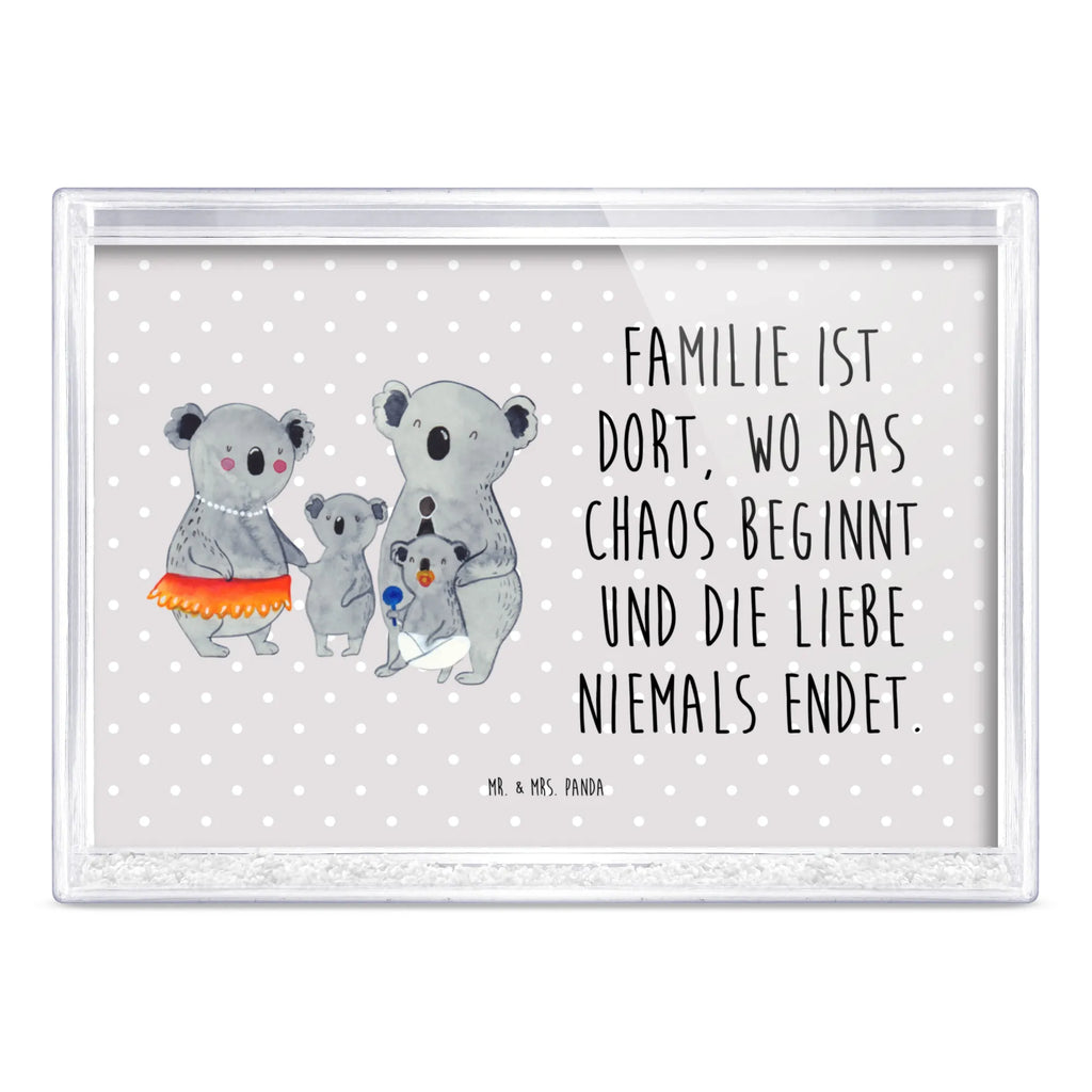 Schüttelrahmen Koala Familie Familie, Vatertag, Muttertag, Bruder, Schwester, Mama, Papa, Oma, Opa, Koala, Koalas, Family, Kinder, Geschwister, Familienleben