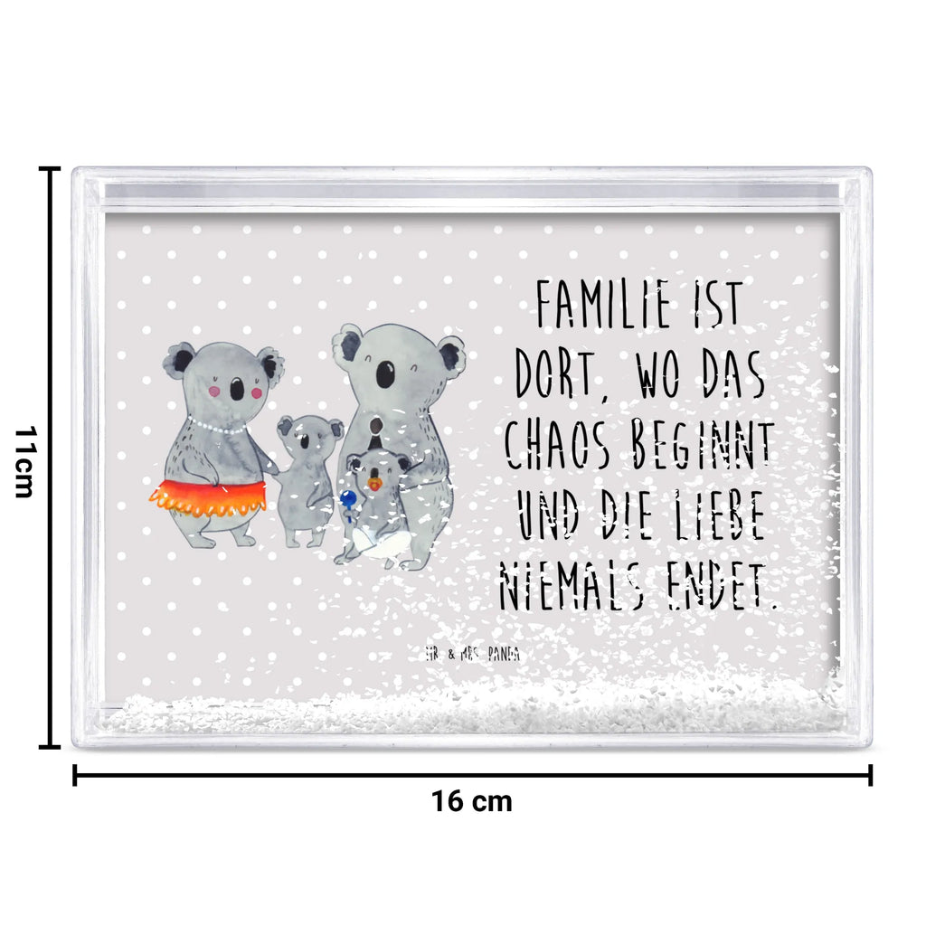 Schüttelrahmen Koala Familie Familie, Vatertag, Muttertag, Bruder, Schwester, Mama, Papa, Oma, Opa, Koala, Koalas, Family, Kinder, Geschwister, Familienleben