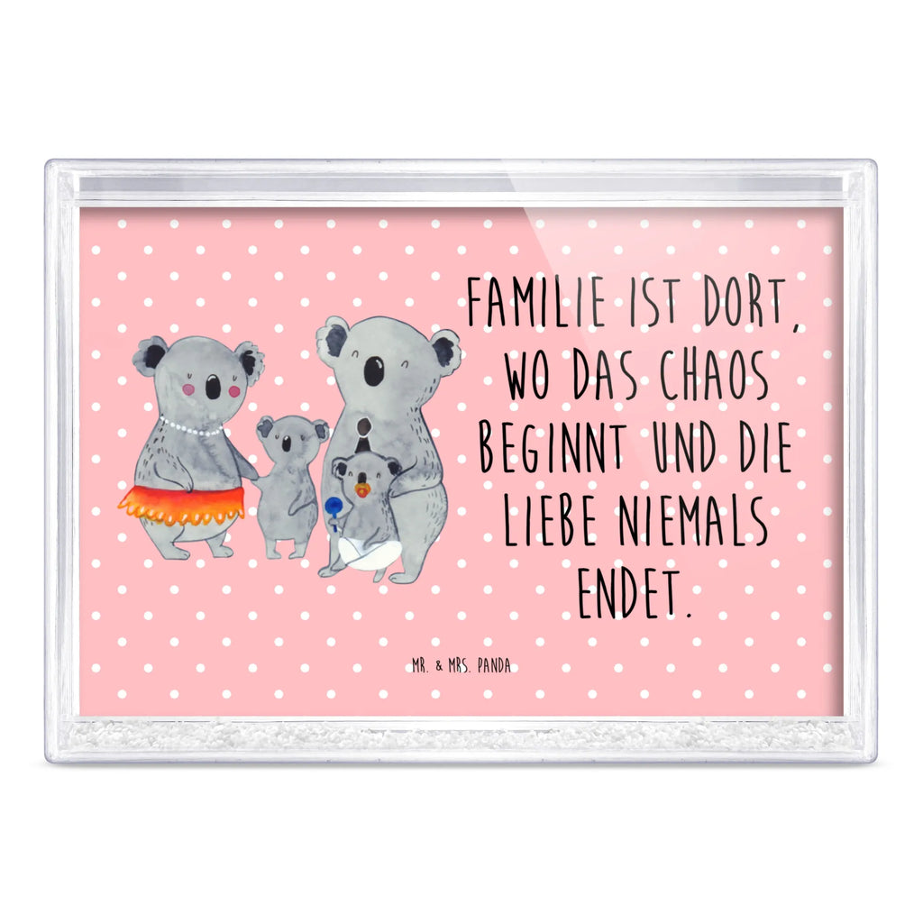 Schüttelrahmen Koala Familie Familie, Vatertag, Muttertag, Bruder, Schwester, Mama, Papa, Oma, Opa, Koala, Koalas, Family, Kinder, Geschwister, Familienleben