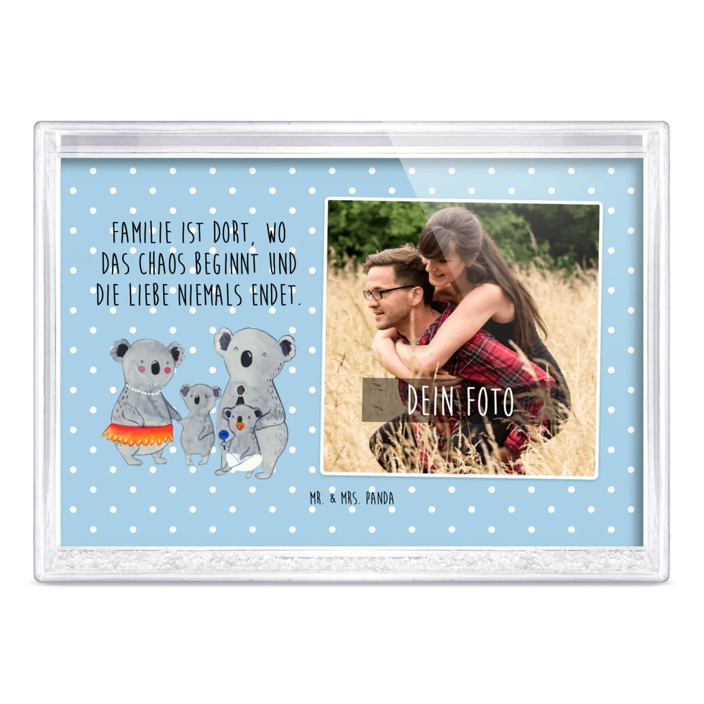 Schüttelrahmen mit Foto Koala Familie Schüttelrahmen mit Foto, Rahmen mit Foto, Bilderrahmen mit Foto, Orginalles Fotogeschenk, Fotogeschenk, Fotogeschenke, Familie, Vatertag, Muttertag, Bruder, Schwester, Mama, Papa, Oma, Opa, Koala, Koalas, Family, Kinder, Geschwister, Familienleben