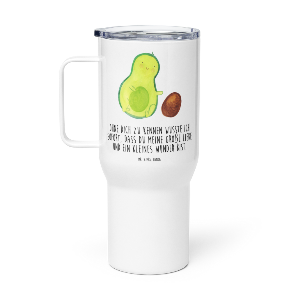 XXL Thermobecher Avocado Kern rollt Thermobecher, XL Thermobecher, Reisebecher, XL Reisetasse, Großer Thermobecher, Autobecher, Jumbo Becher, Avocado, Veggie, Vegan, Gesund, Avocados, Schwanger, Geburt, Geburtstag, Säugling, Kind, erstes Kind, zur Geburt, Schwangerschaft, Babyparty, Baby, große Liebe, Liebe, Love