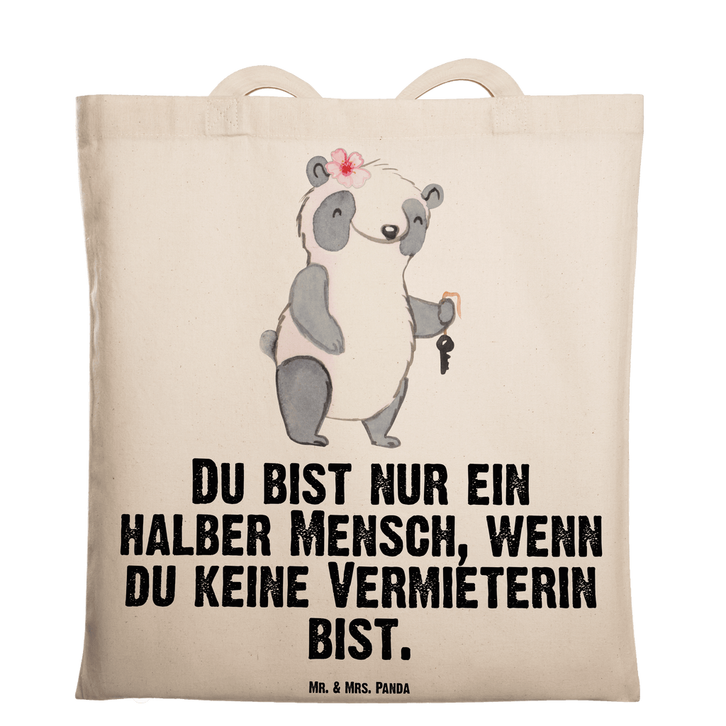 Tragetasche Vermieterin mit Herz Beuteltasche, Beutel, Einkaufstasche, Jutebeutel, Stoffbeutel, Tasche, Shopper, Umhängetasche, Strandtasche, Schultertasche, Stofftasche, Tragetasche, Badetasche, Jutetasche, Einkaufstüte, Laptoptasche, Beruf, Ausbildung, Jubiläum, Abschied, Rente, Kollege, Kollegin, Geschenk, Schenken, Arbeitskollege, Mitarbeiter, Firma, Danke, Dankeschön